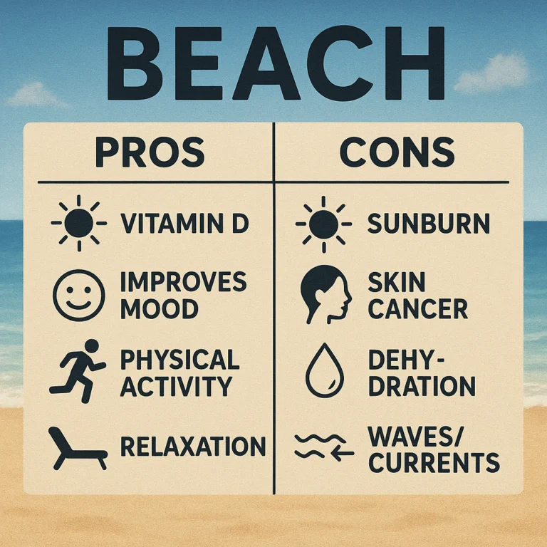 Featured image for Beach Pros Cons 10 Advantages vs Disadvantages 2026