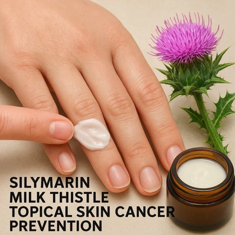 Featured image for Silymarin Topical Skin Cancer Chemoprevention The 7-Step Shield 2026